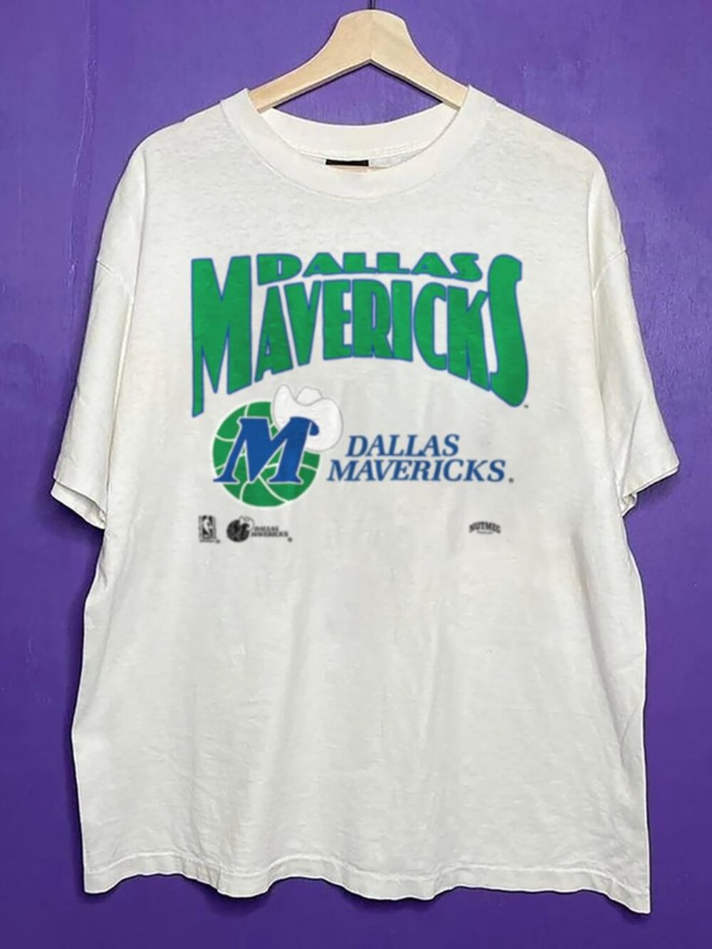 Vintage Dallas Mavericks Basketball Shirt, Retro NBA Mavericks Men Women Shirt